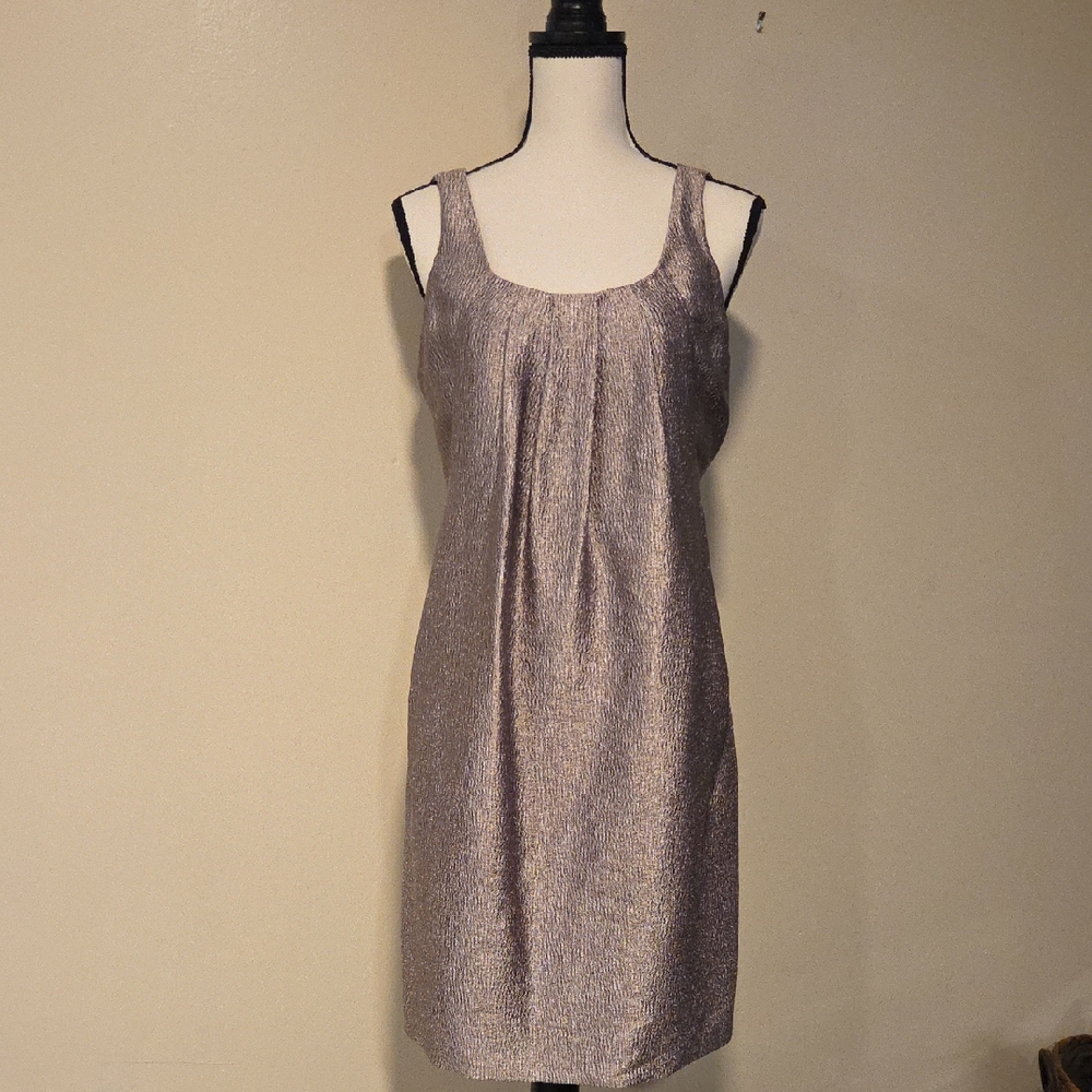 Nine West Shimmering Silver Dress